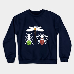 Funny Insects art Crewneck Sweatshirt